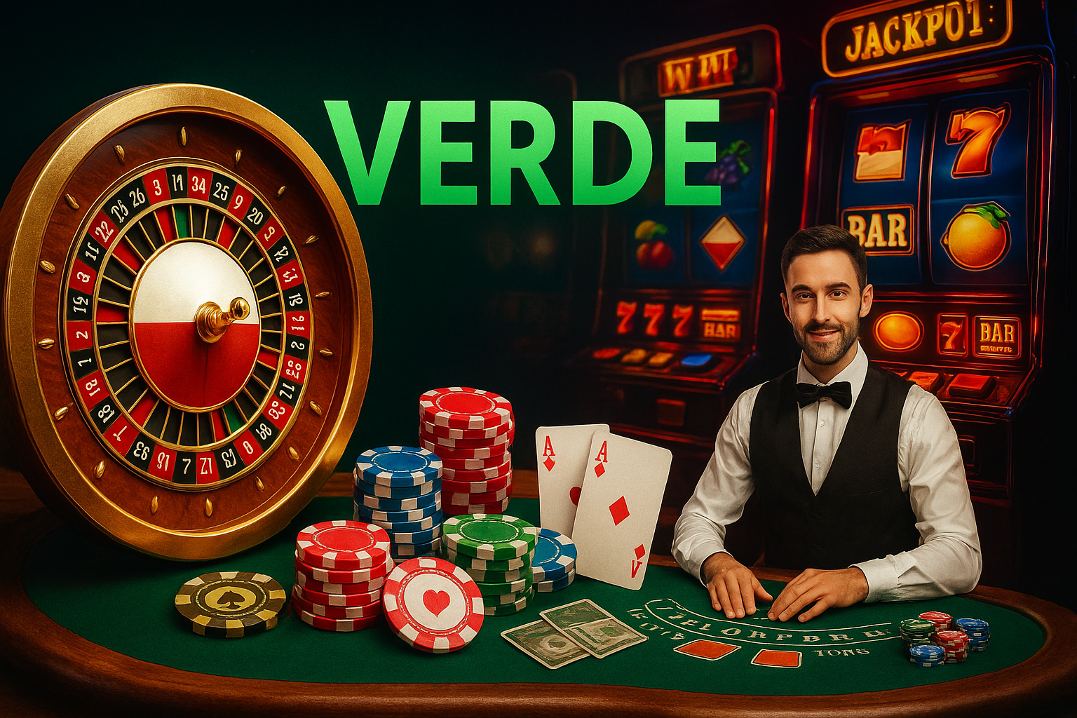 Gry w internetowym kasynie Verde